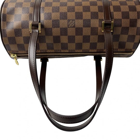 LOUIS VUITTON Brown Damier Papillon 30 Pouch - Picture 6 of 16